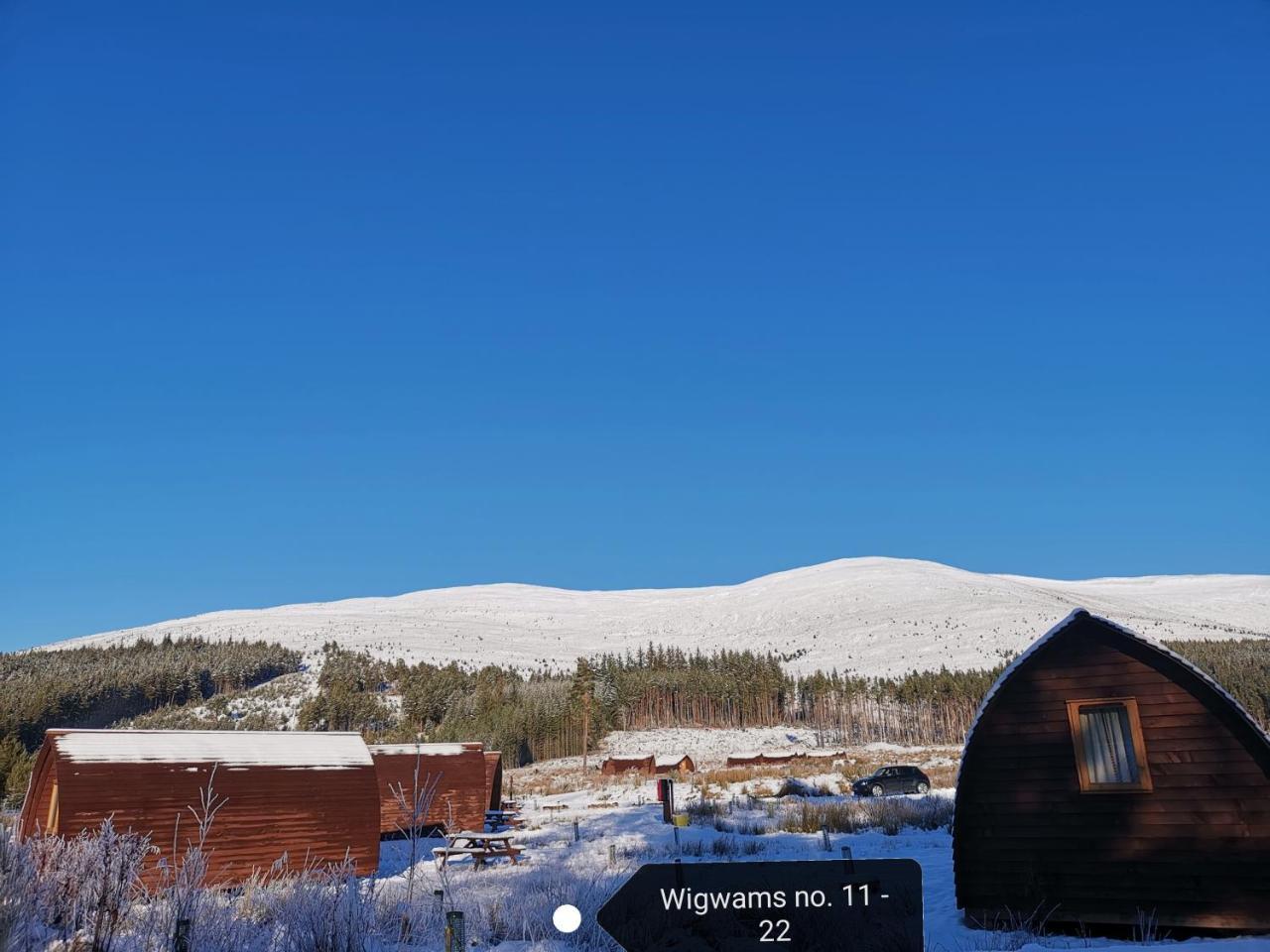 Badaguish Forest Lodges And Camping Pods Aviemore Buitenkant foto